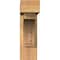 Ekena Millwork Imperial Block Smooth Bracket w/ Offset Brace, Western Red Cedar, 5 1/2"W x 18"D x 18"H BKT0604X18X18IMP05SWR - alternate 4